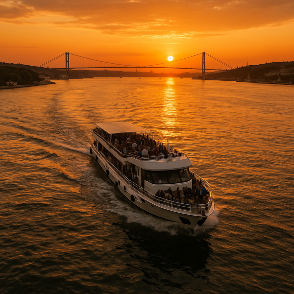 İstanbul Günbatımı Boğaz Tekne Turu